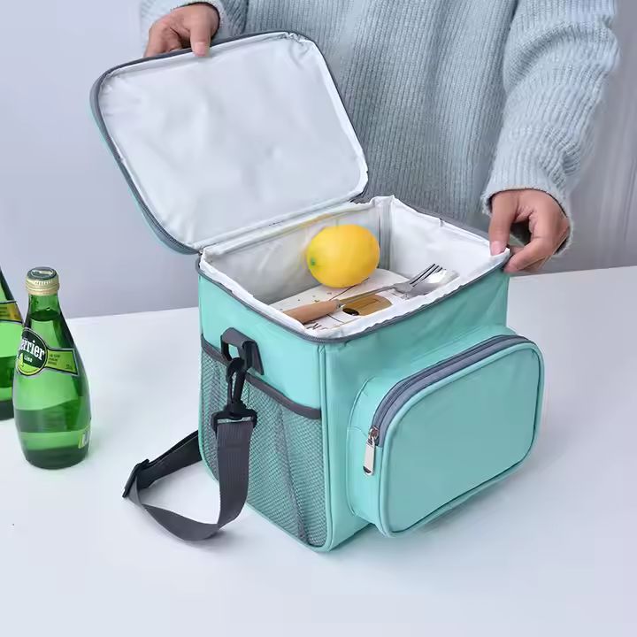 Heavy Duty Portable Food Thermal Insulated Cooler Soft and Traveler-Friendly Lunch Bags