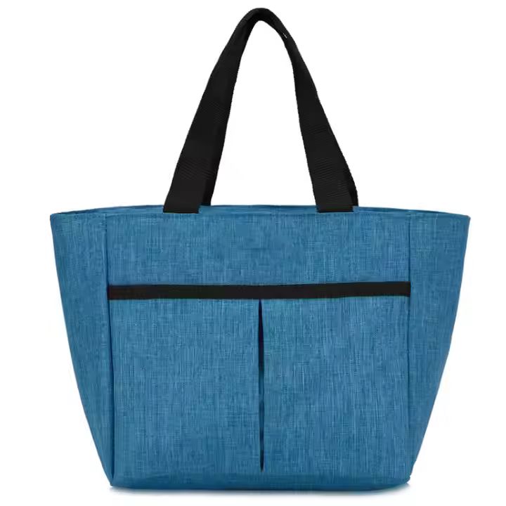 Colorful Portable Adjustable Lunch Thermal Cooler Bag With Compartment