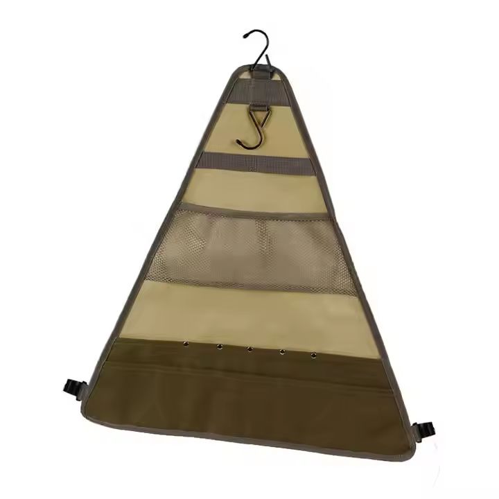 Versatile Canvas Storage Bag With Double Layer Design Suitable for Kitchen Utensil Storage