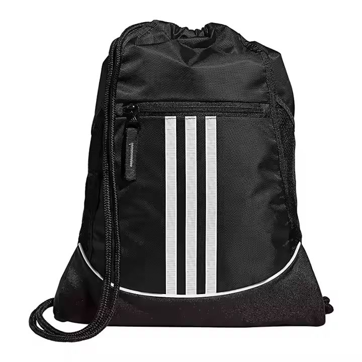 Portable Drawstring Waterproof Gym Backpack Sport Sack Bag