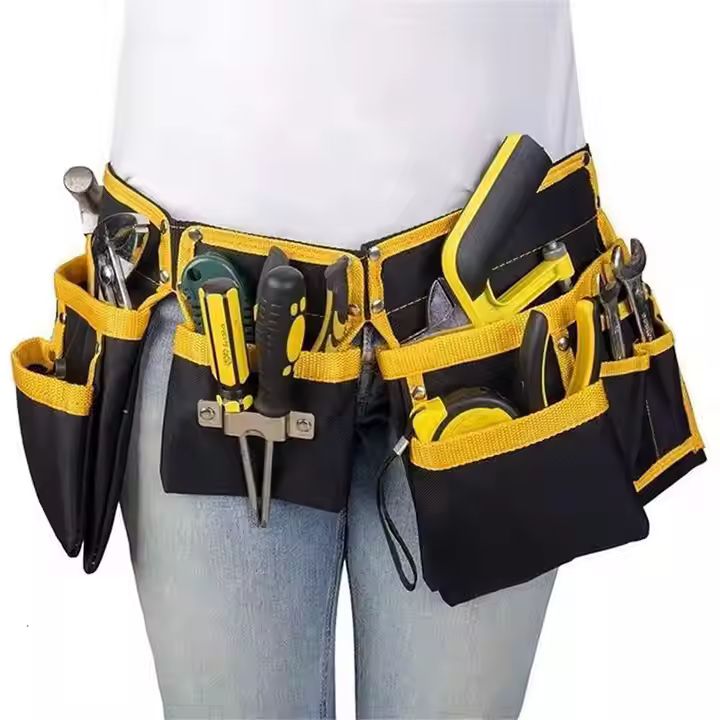Belt Professional Construction Polyester Tool Waist Bag