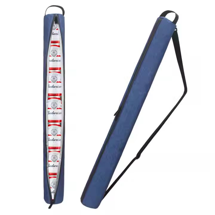 Durable Beer Cooler Shoulder Bag Vertical Adjustable Crossbody Sling Beer Cooler for Golf Bag