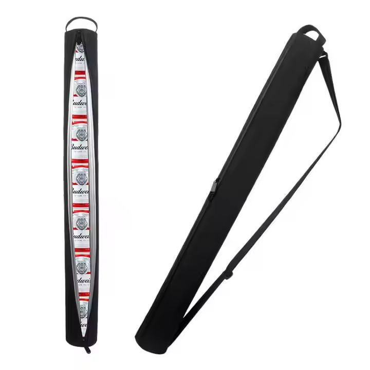 Printed Insulated Adjustable Golf Sleeve Cooler Bag Hot Selling 7 Can Beer Cooler Bag