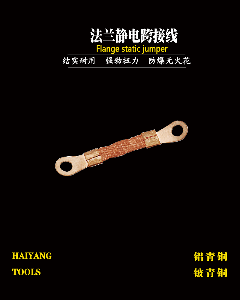 法兰静电跨接线