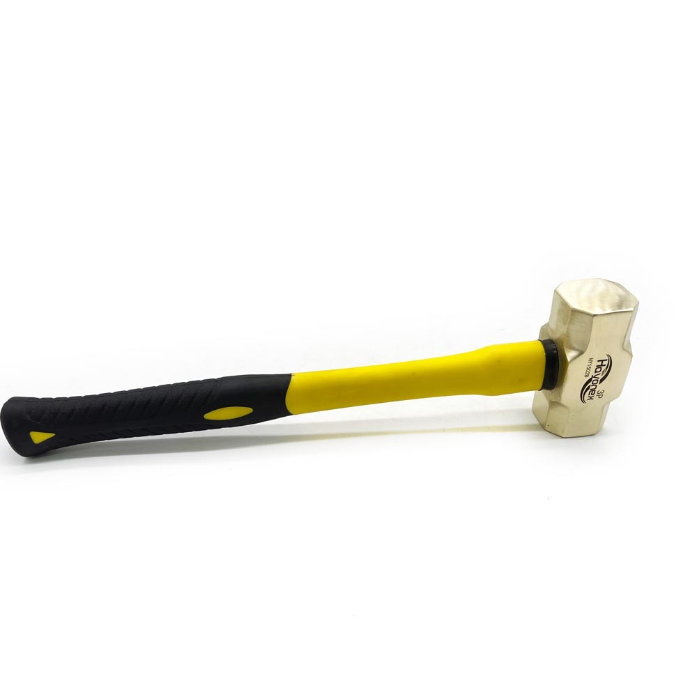 Non-sparking tools brass hammer