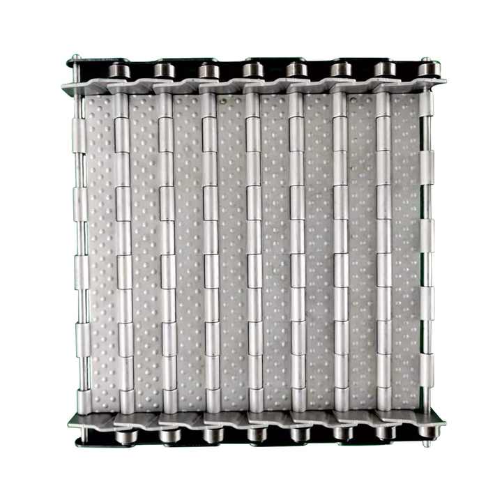 Steel Chip Removal Cnc Hinge Belt Scraper Plate Apron Chip Conveyor Chain for Cnc Machine
