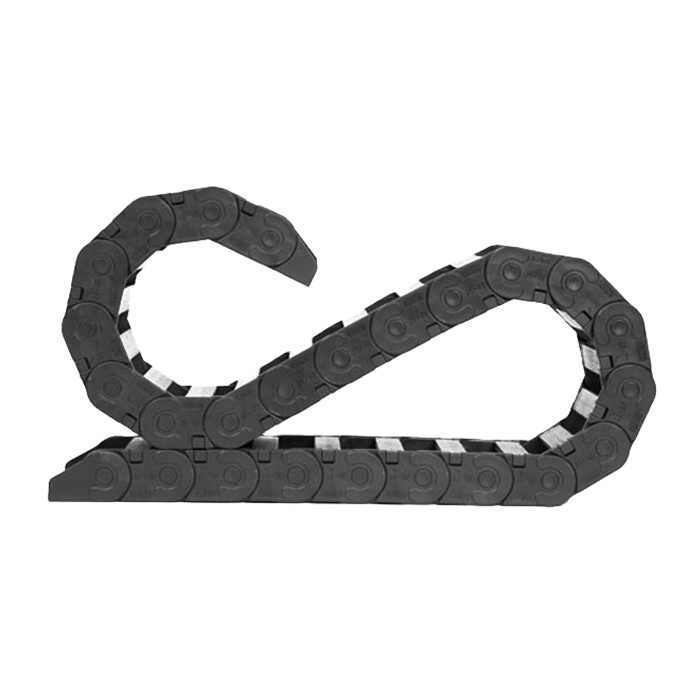 Flexible S-Shaped Nylon Rotation Energy Chain Plastic Cable Carrier Drag Chain Protecting Cable