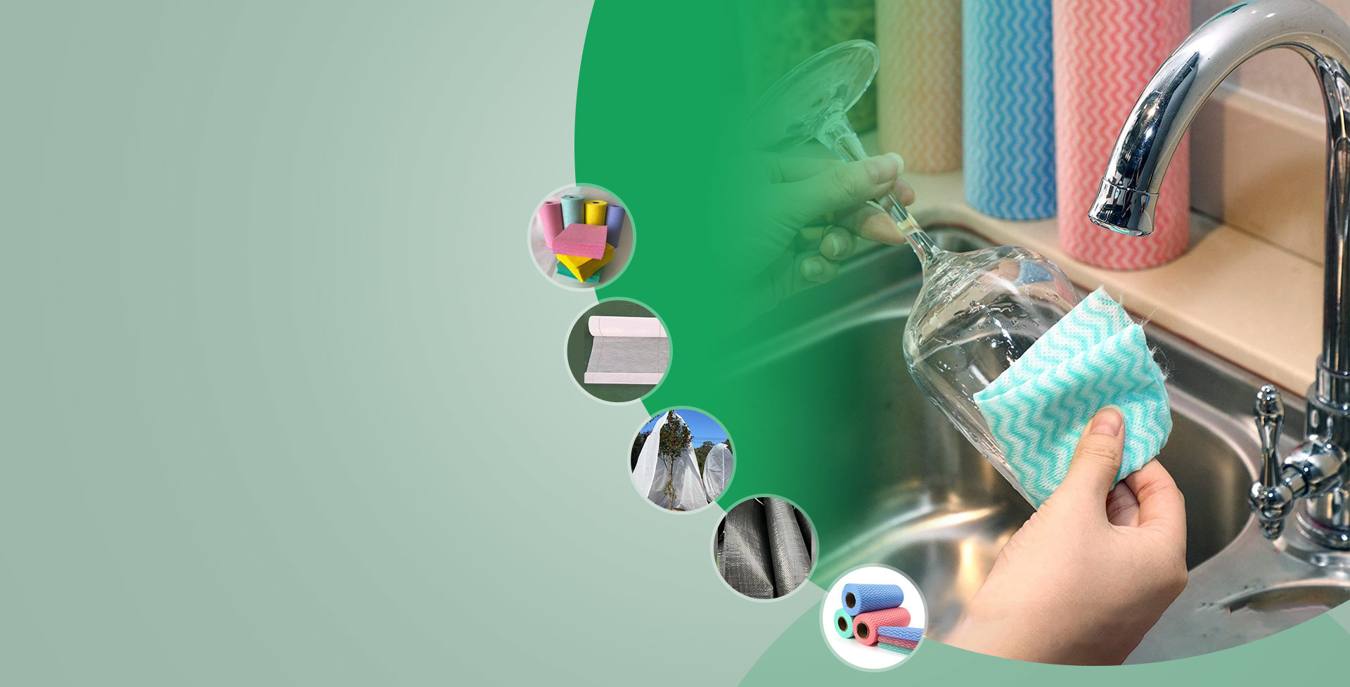 Clean <br/>Non-woven fabric
