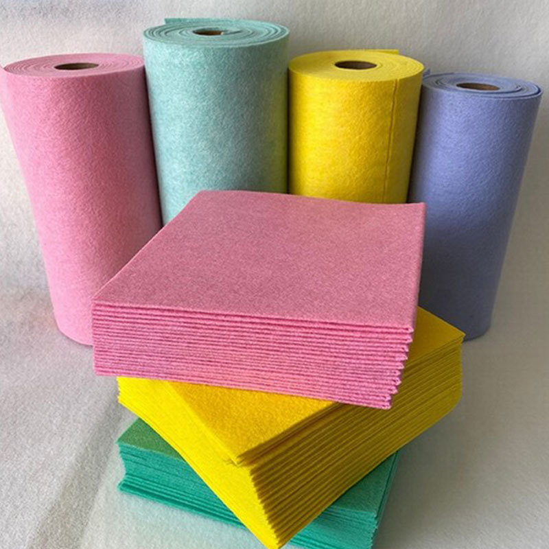 Industrial oil cleaning cloth