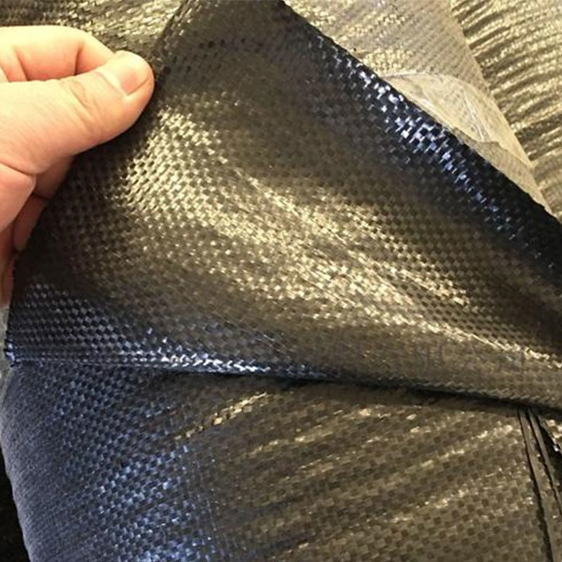Plastic woven grass proof cloth