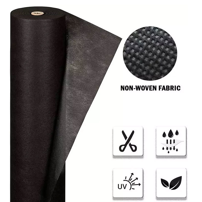 Nonwoven weed barrier fabric