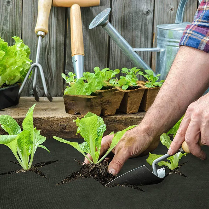 Plastic woven grass proof cloth