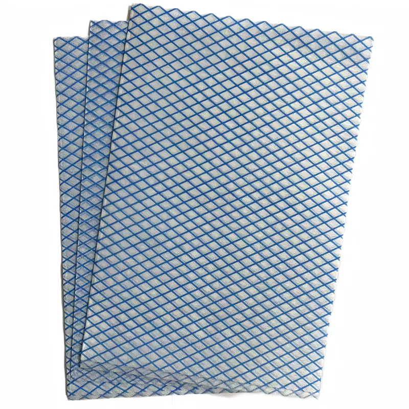 Chemically bonded non-woven fabric for Cleaning