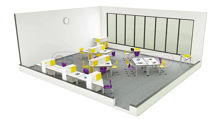 Collaborative Learning Desks: Igniting Creativity in the Classroom