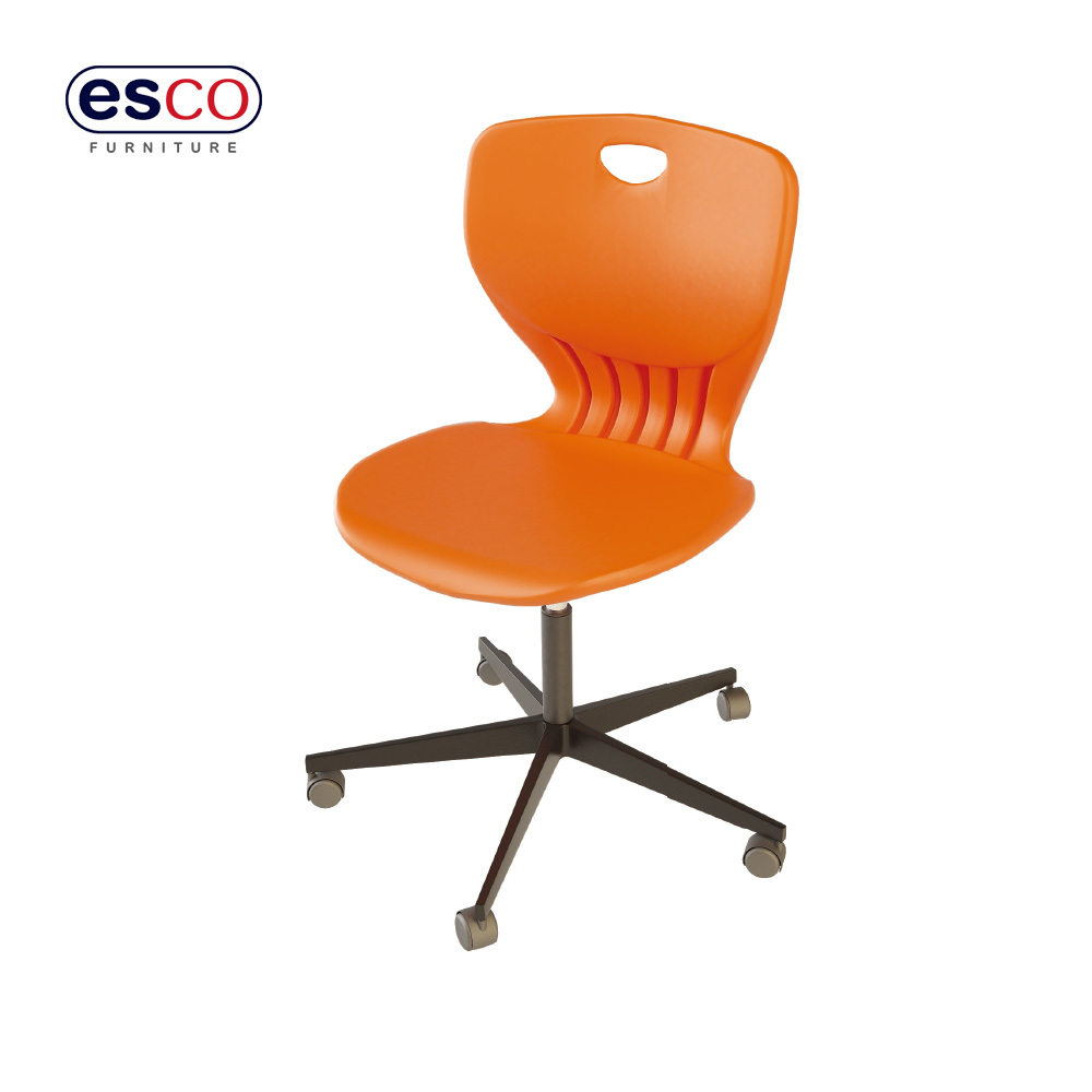 Classroom moving flexible seating chairs with wheels
