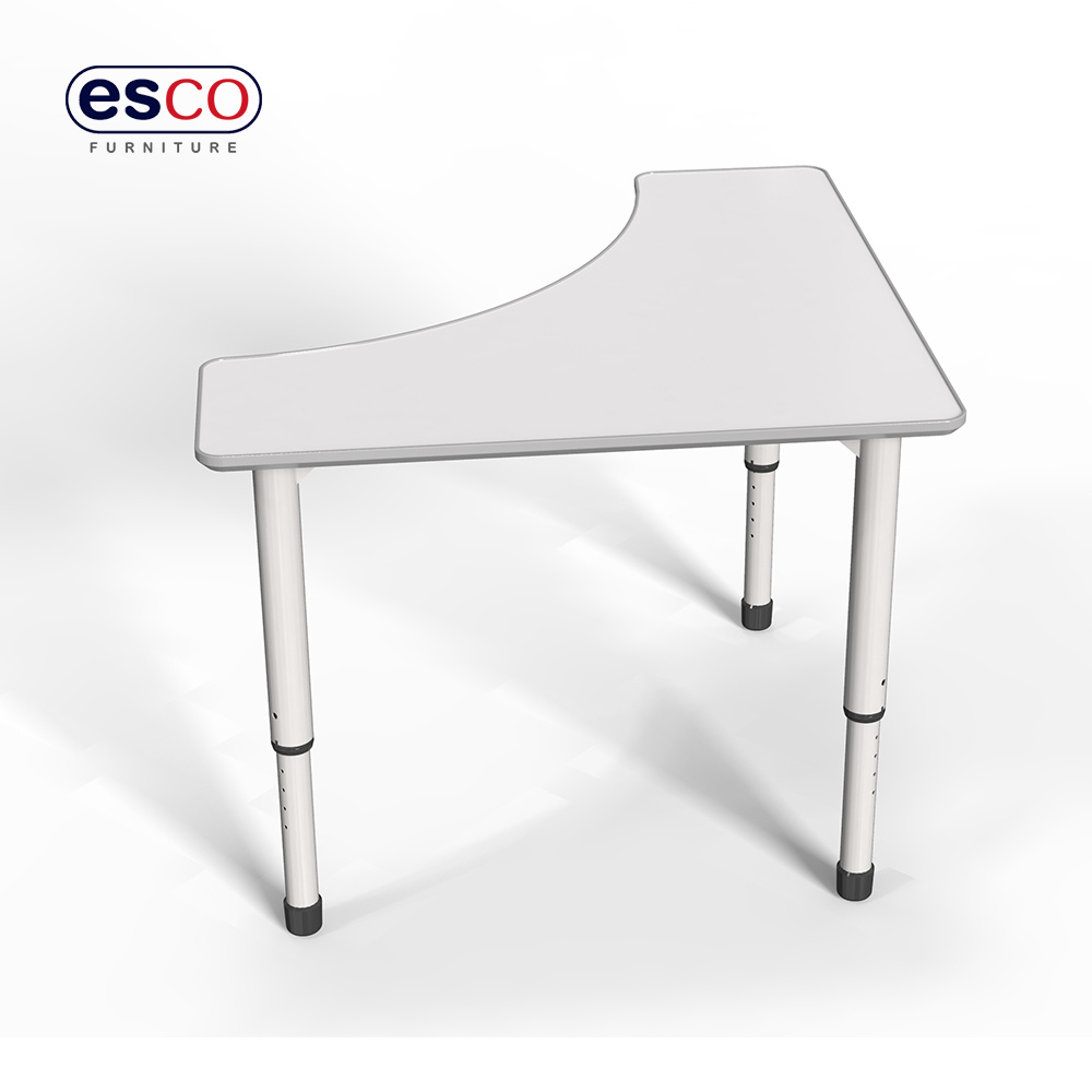 Collaborative school student desk  adjustable working table