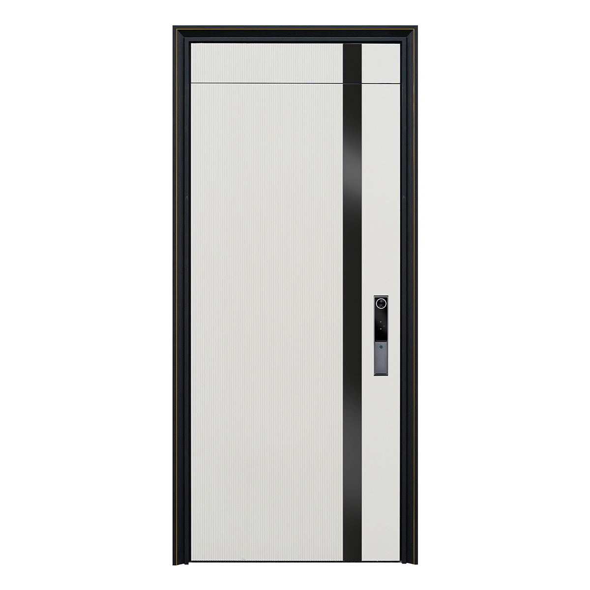 Luxurious Design Aluminum Exterior Entrance Door, Front Entrance Anti-theft and Secure Exterior Door