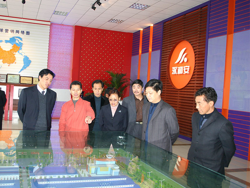 In November 2006, Arab foreign investors visited Yonghe'an Company for an inspection