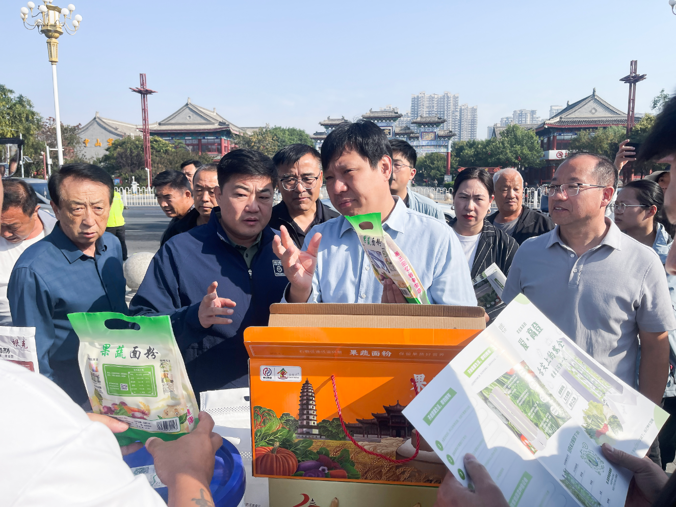 【中仓新闻】中仓集团参加定州市首届农业科技成果展