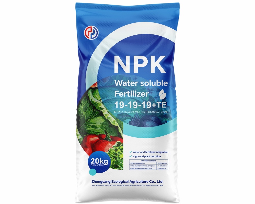 Water-soluble fertilizer 19-19-19
