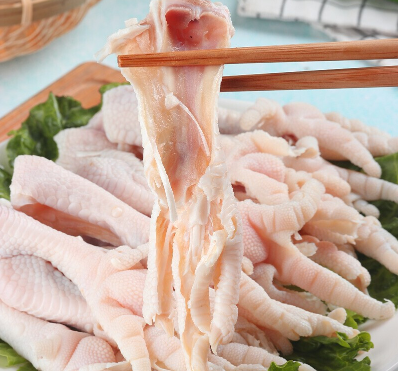 Boneless chicken feet
