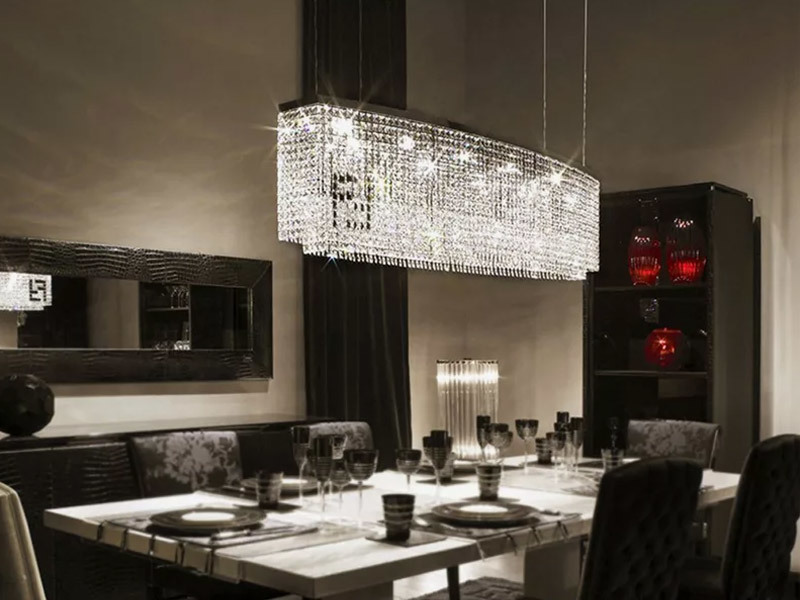Professional crystal lamp: the artistic crystallization of brilliant light