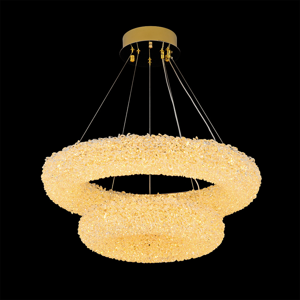 Transform Your Space: The Allure of Metal Ring Chandeliers