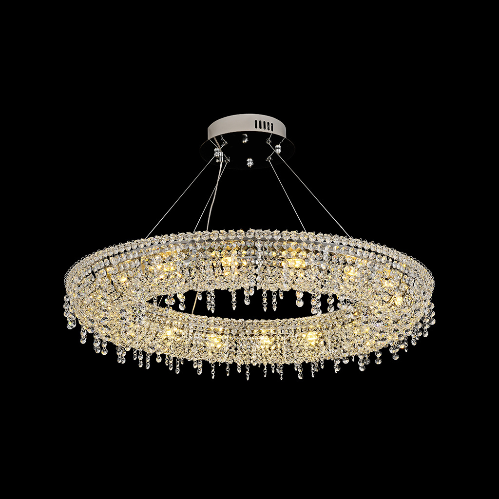 The Allure of Ring Crystal Chandeliers: Elevate Your Space with Elegance The Allure of Ring Crystal Chandeliers: Elevate Your Space with Elegance