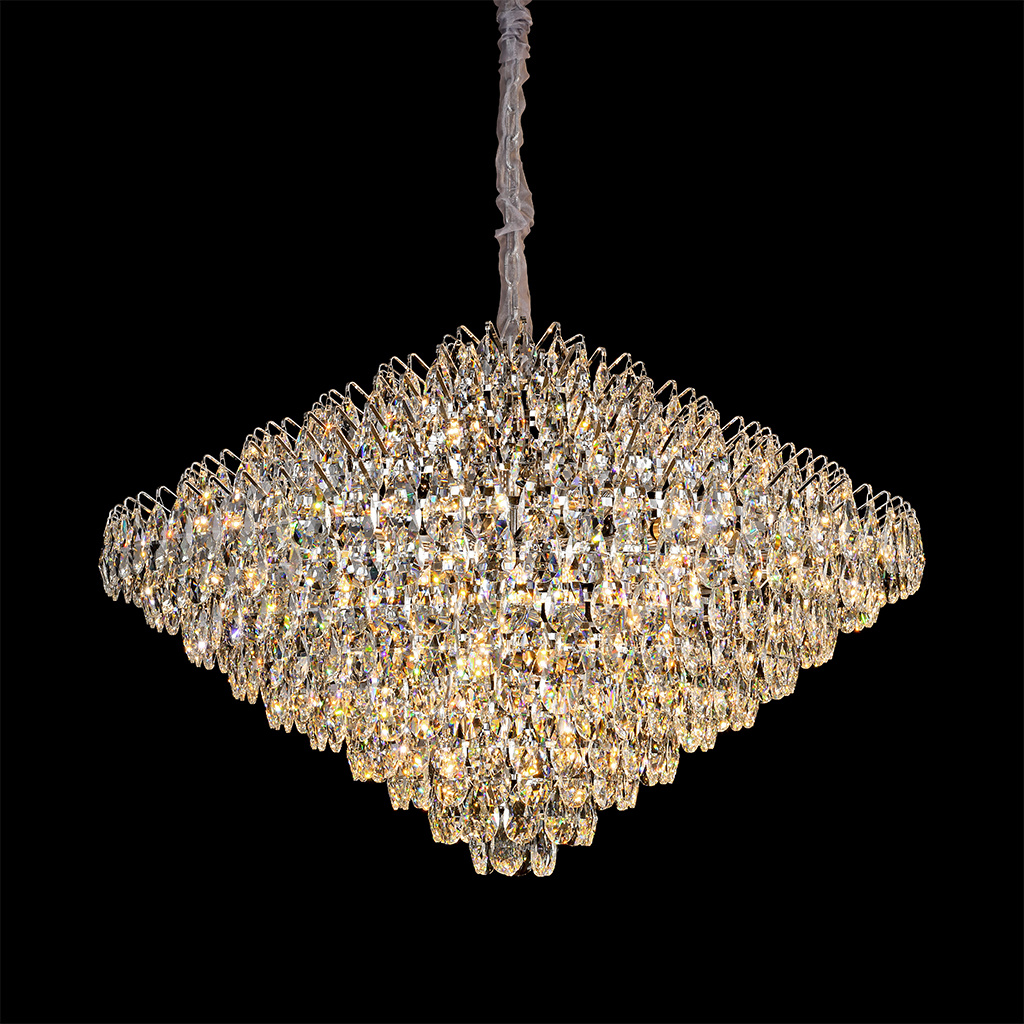 The Allure of Large Crystal Chandeliers: Transform Your Space with Elegance