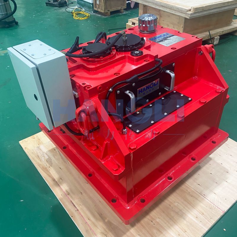 High-speed aviation bevel gear test box