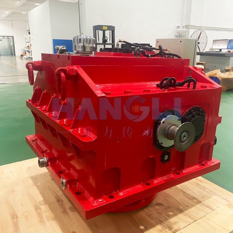 High-speed aviation bevel gear test box