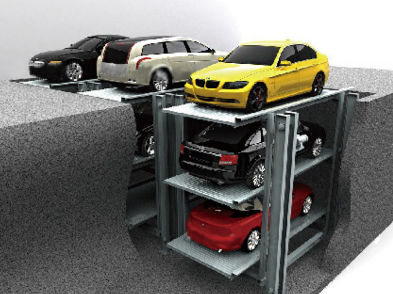 Pit Type Lifting-Transferring Stereo Garage