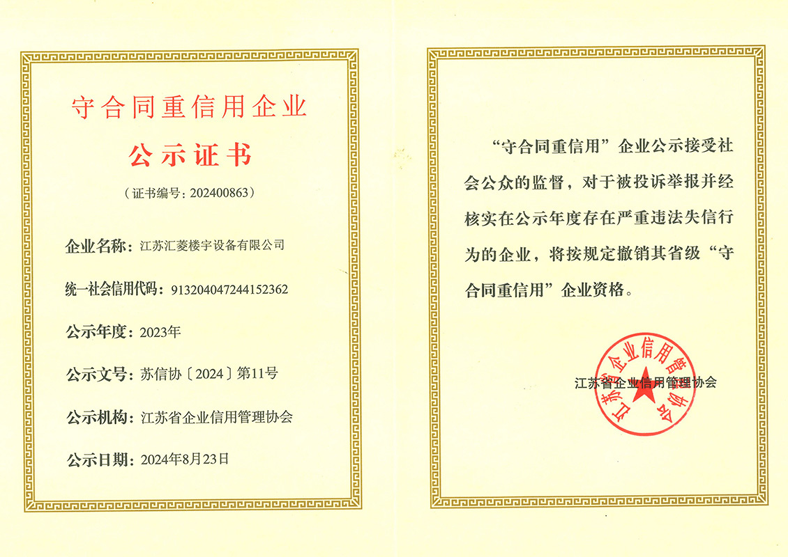 2023 Contract-abiding and creditworthy enterprises 2023 Contract-abiding and creditworthy enterprises