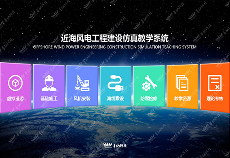 HN-SWP03 近海風(fēng)電工程建設(shè)仿真教學(xué)系統(tǒng)