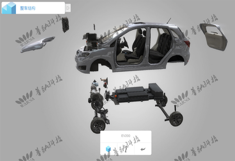 HN-NEC200 新能源汽車 VR 仿真教學(xué)系統(tǒng)