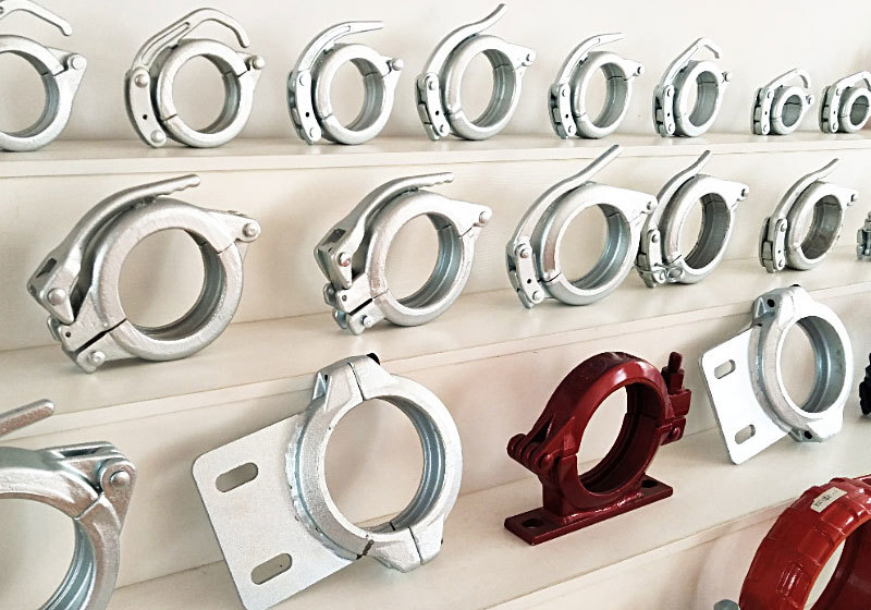 Concrete pump pipe clamp is a crucial component Concrete pump pipe clamp is a crucial component