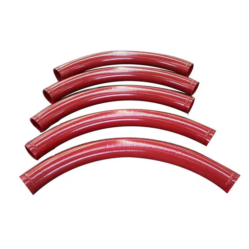 Wear resistant concrete pump bend