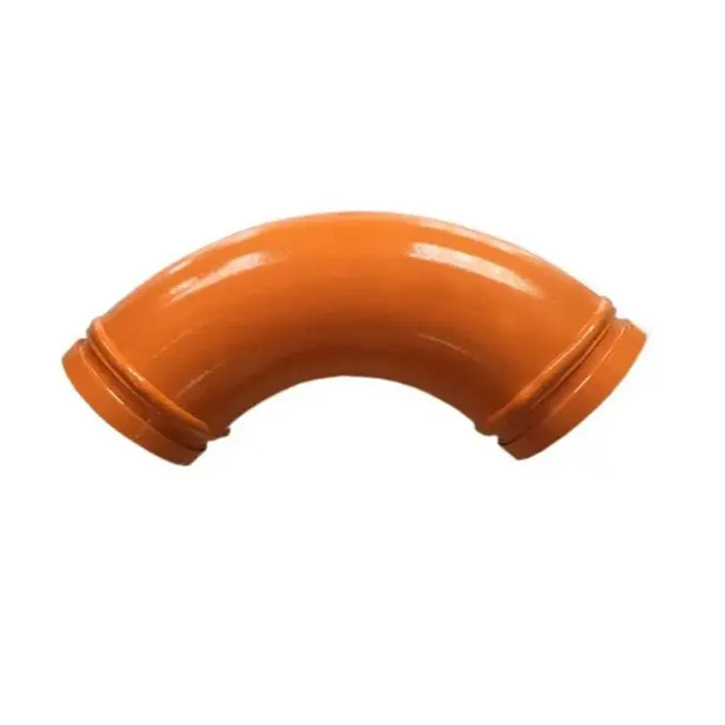 Wear Resisting 5 Inch 90D Twin Wall Elbow Used For Concrete Boom Pumps
