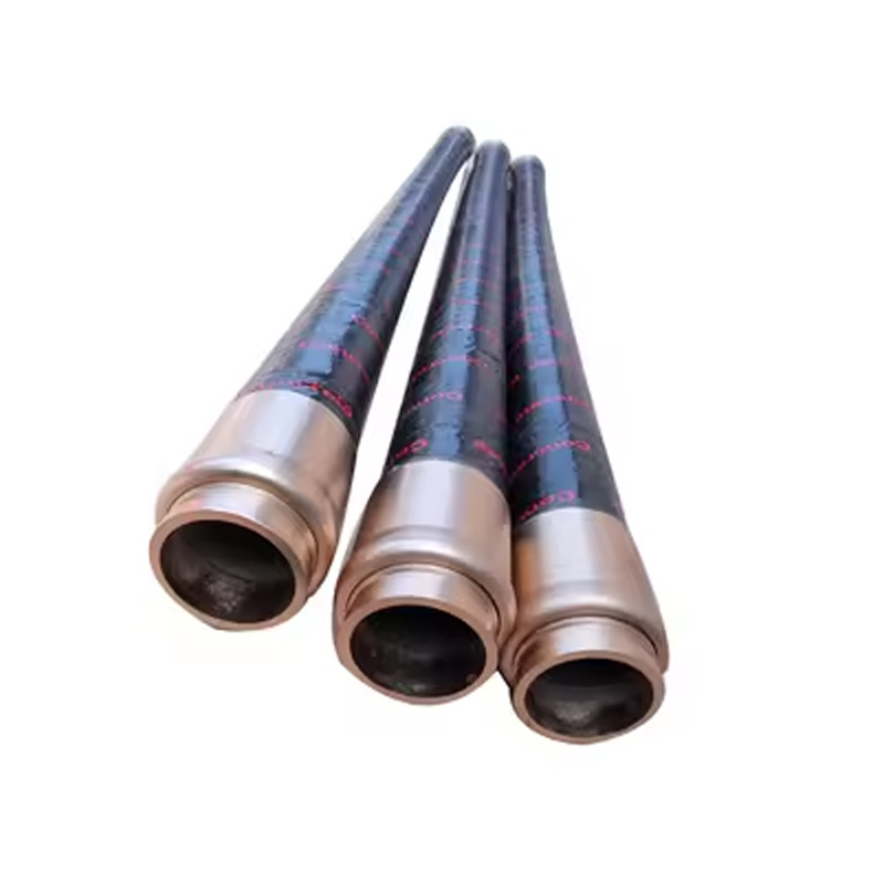 خرطوم مطاطي لنهاية مضخة الخرسانة Schwing 5.5" بنهاية SK 148 مم