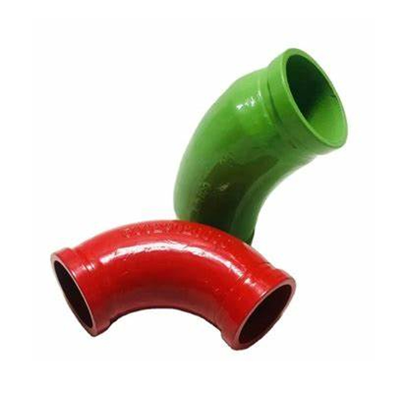 Wear Resisting 5 Inch 90D Twin Wall Elbow Used For Concrete Boom Pumps