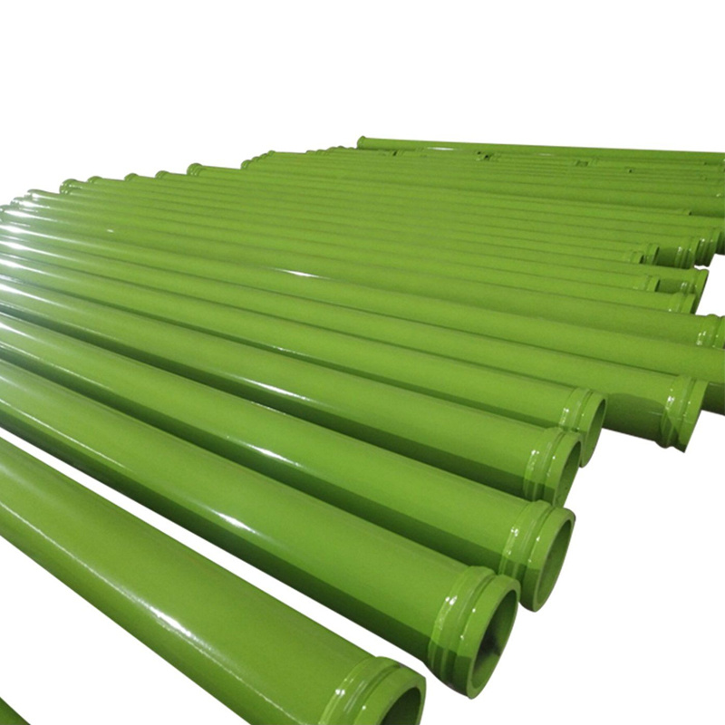 DN125 ST52 concrete pump pipe seamless delivery pipe for concrete pump truck OEM 056851009