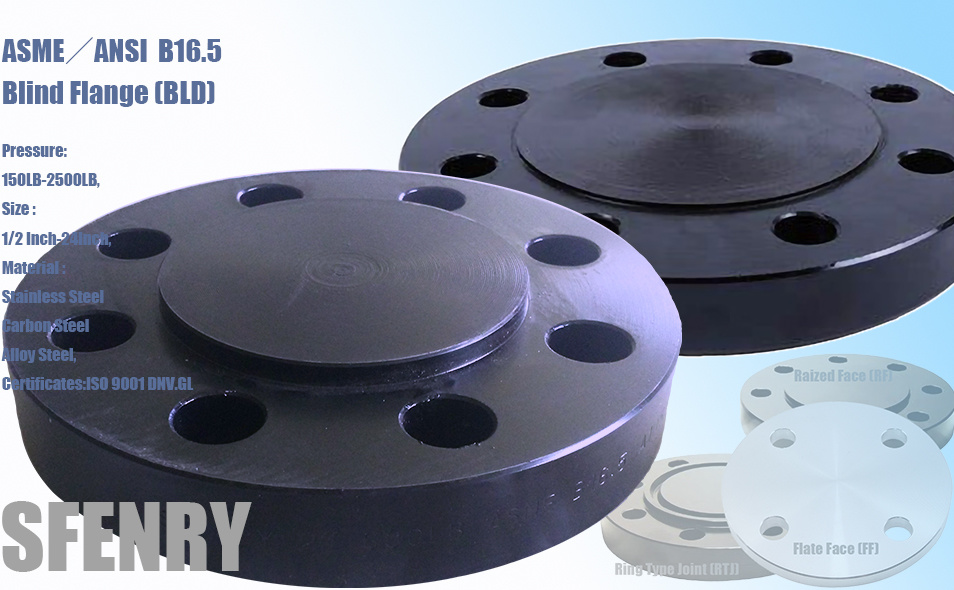 ASME B16.5 美标盲板法兰，150LB-2500LB