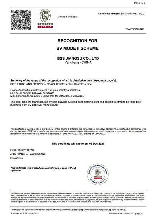 BV French Classification Society BV French Classification Society