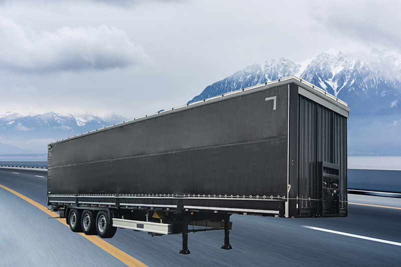 3 Axle Side Curtain Semitrailer