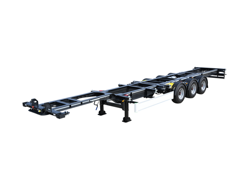 Tri-axle 20-45ft rear telescopic boom truck