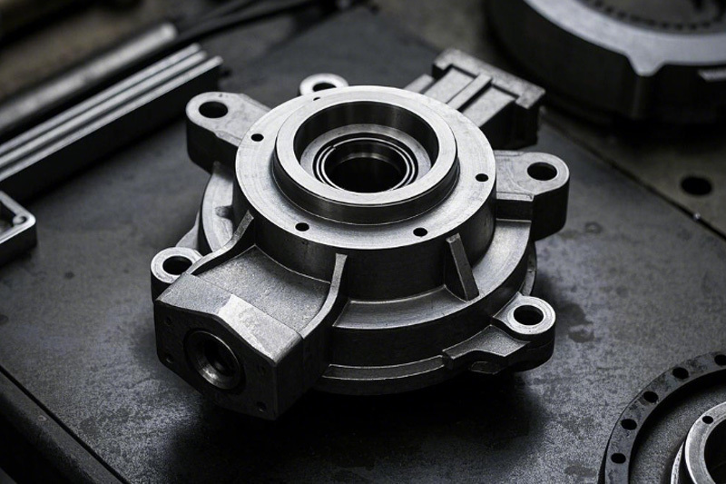 Machining process of aluminum alloy castings for reducer gearboxes