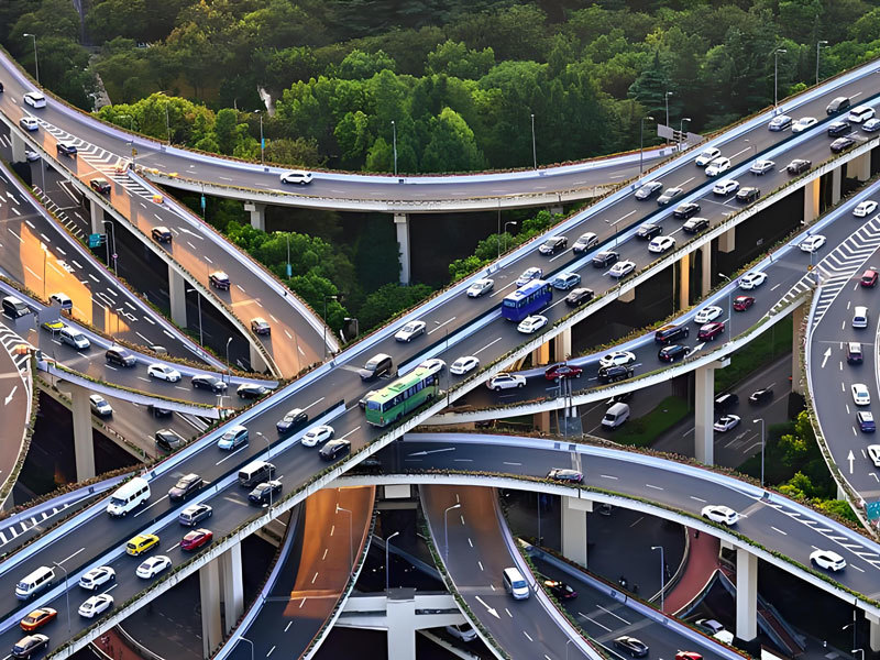 Highway guardrail Highway guardrail