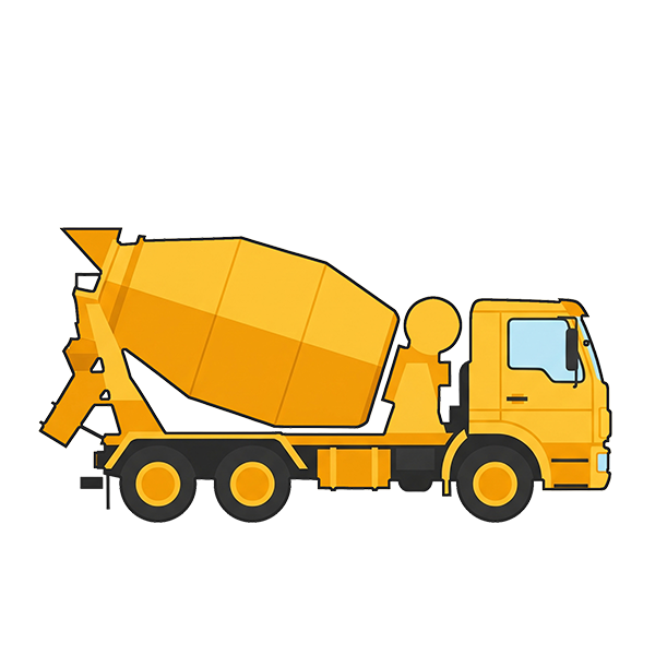 Auto Self-Loading Concrete Mixer Truck