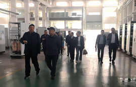 Leaders of the Eighth Division of Xinjiang Corps visited Guolin Science and Technology for inspection and guidance