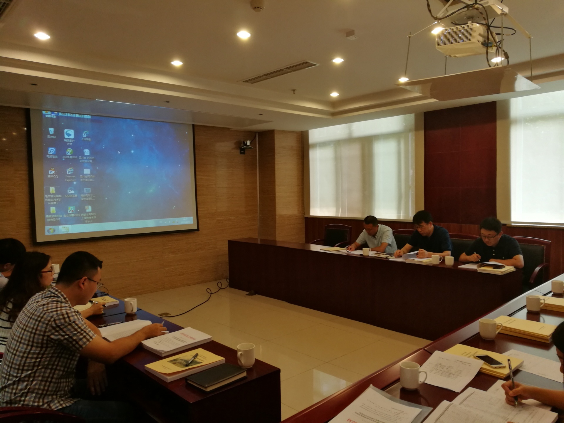 水电站水土保持设施验收会